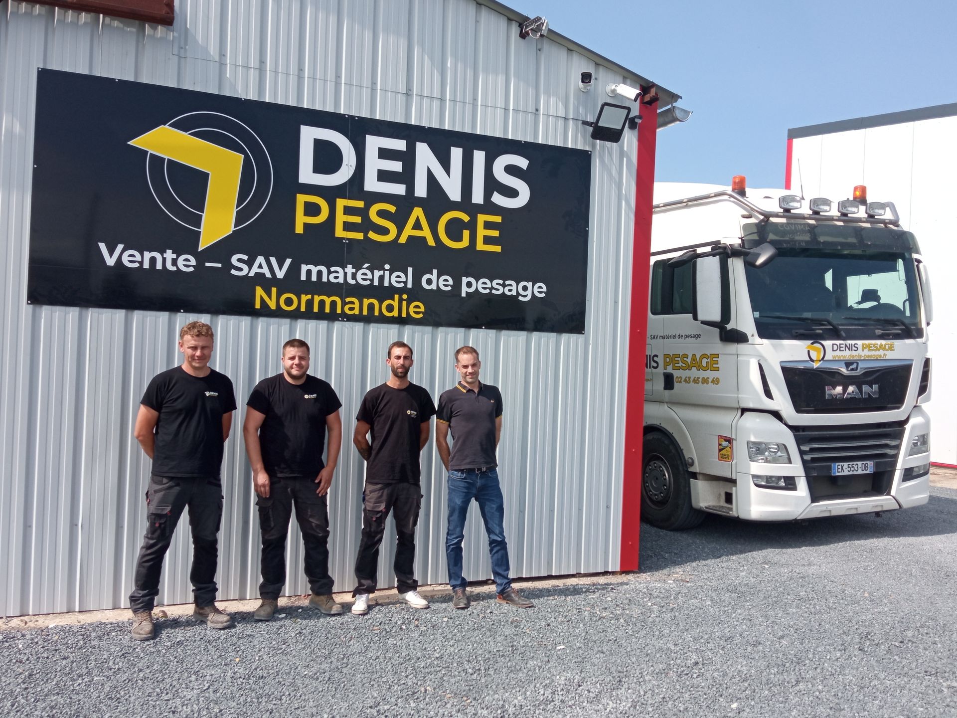 Équipe de Denis Pesage