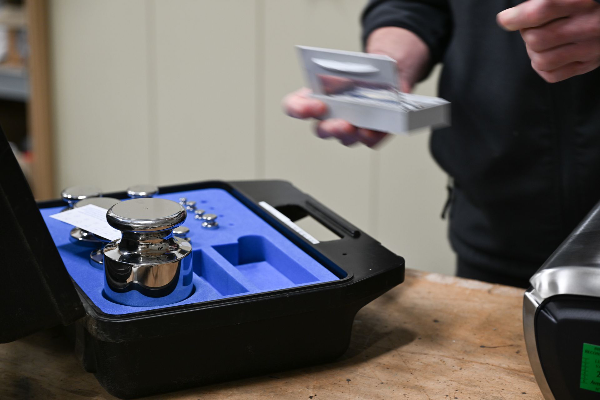 Poids pour calibrer une balance