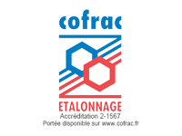 Logo Cofrac Étalonnage