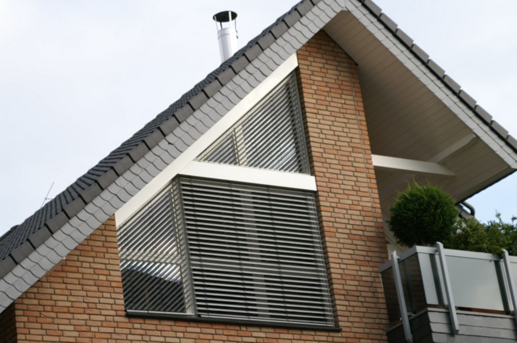 Außenjalousie Sonderform Schräge