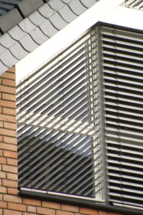 Außenjalousie Sonderform Schräge