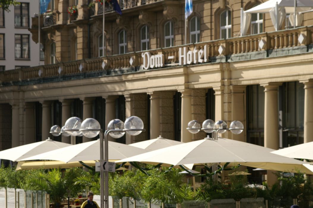 Sonnenschirme Außenbereich Restaurant