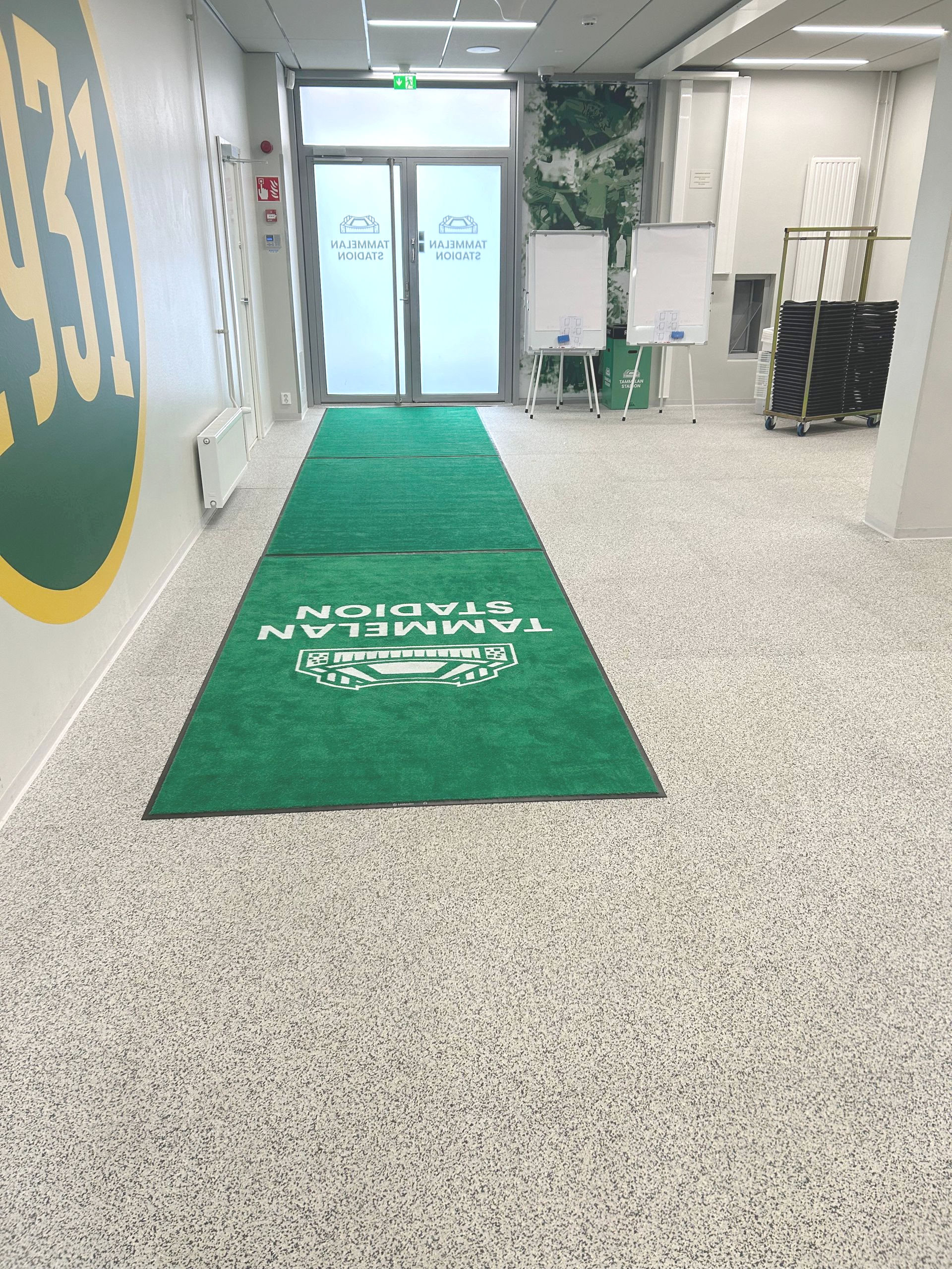 Tampere Tammelan Stadion, Rubrig kumimatto