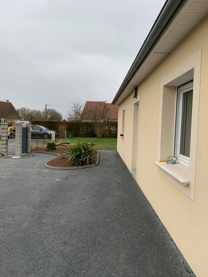 Réfection d'une grange, suite des travaux