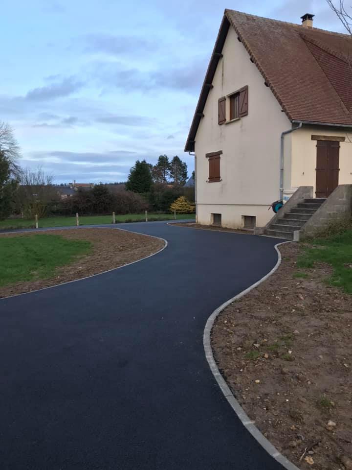 Réalisations d'enrobés par nos professionnels