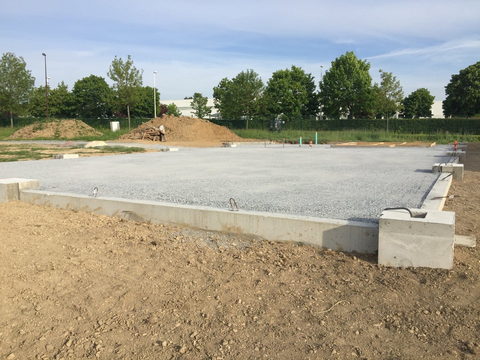 Terrassement de maison