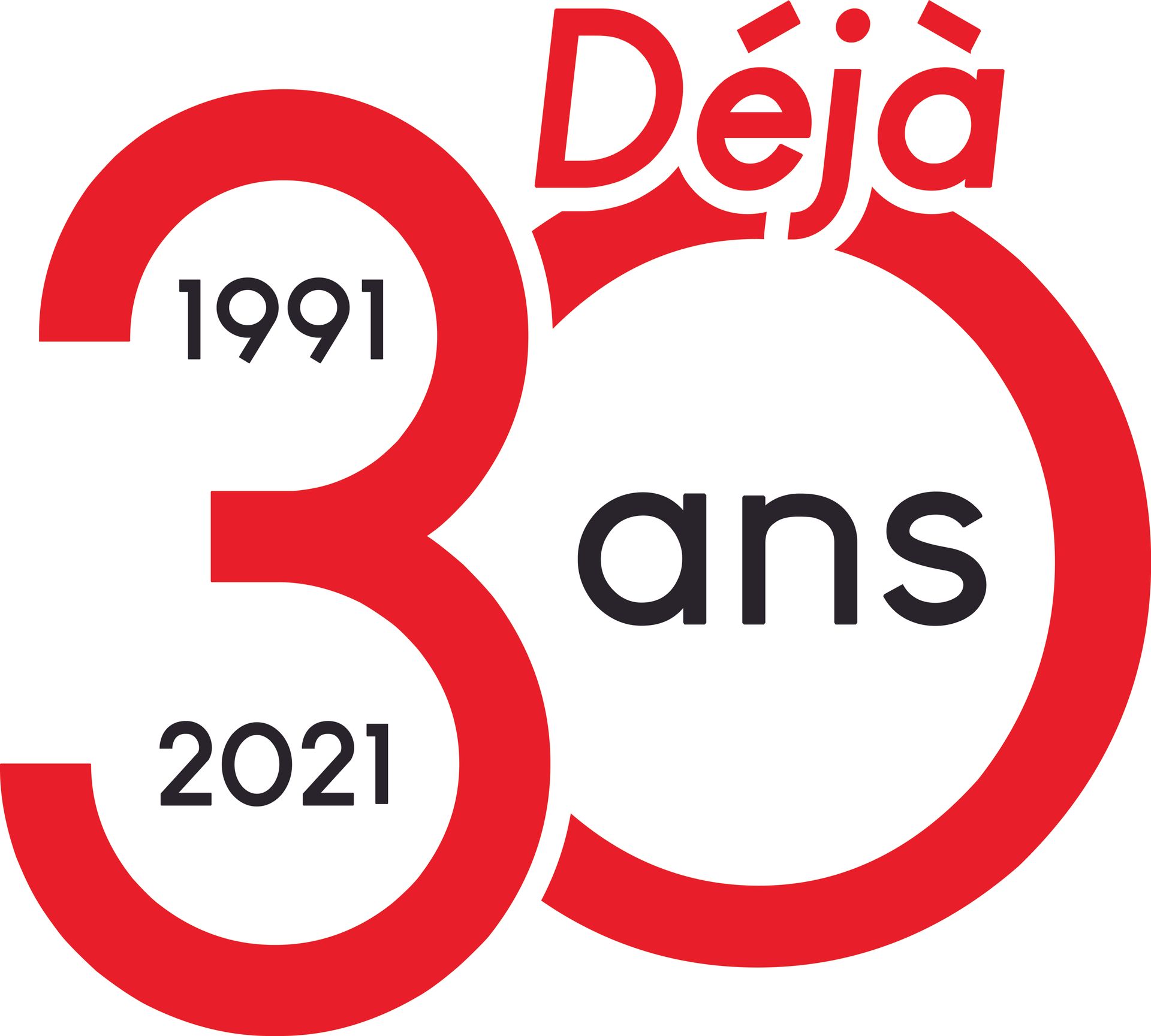 Logo plus de 30ans