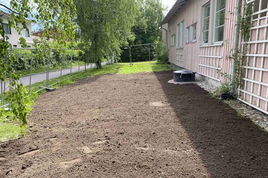 Pihan rakennustyöt