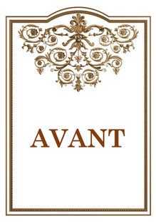 Photo d'illustration avec le mot avant