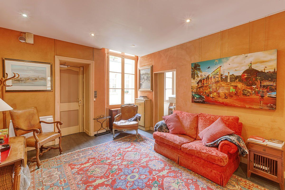 Cabinet Boullier salle d'attente.