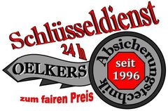 Ein Logo für eine Firma namens Schlüsseldienst Oelkers