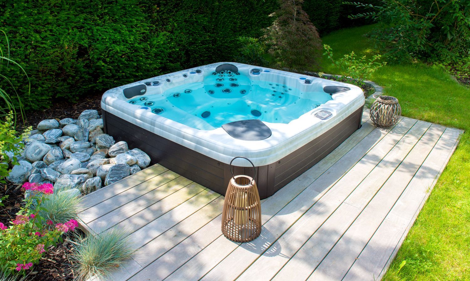 Spa moderne vu de haut