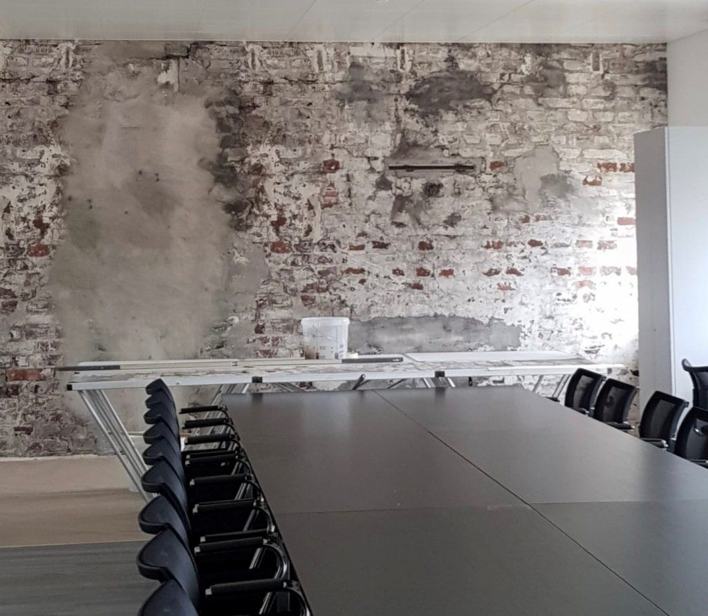 Tapezieren Büroräumlichkeiten