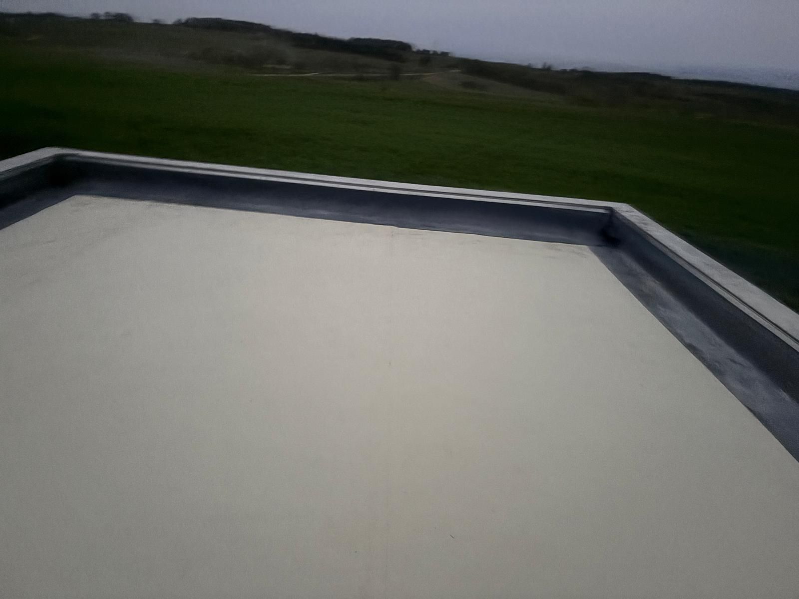 Une toiture en membrane EPDM