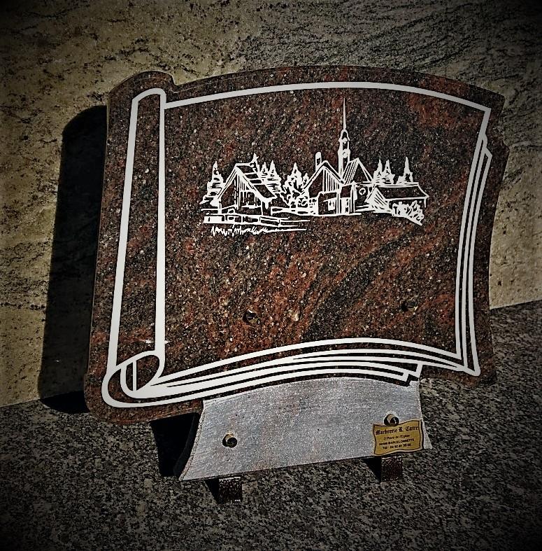plaque livre n2 village