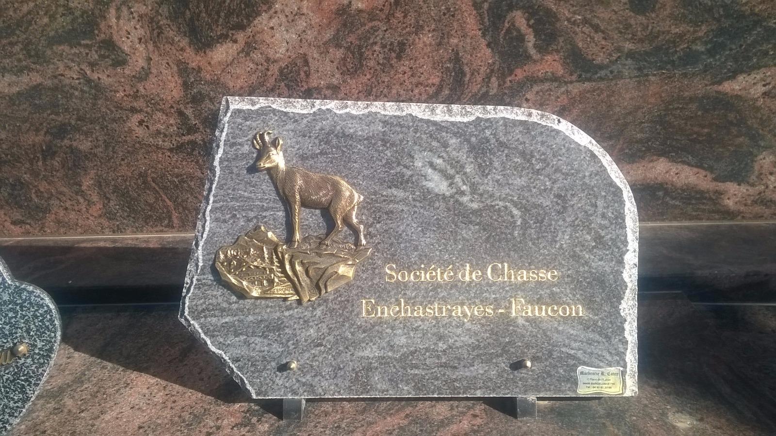 plaque personnaliser bord éclaté