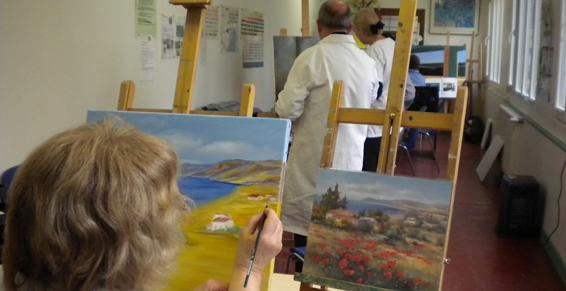 Cours peinture acrylique et huile