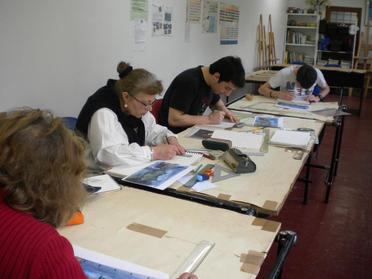 Cours peinture à Bourges