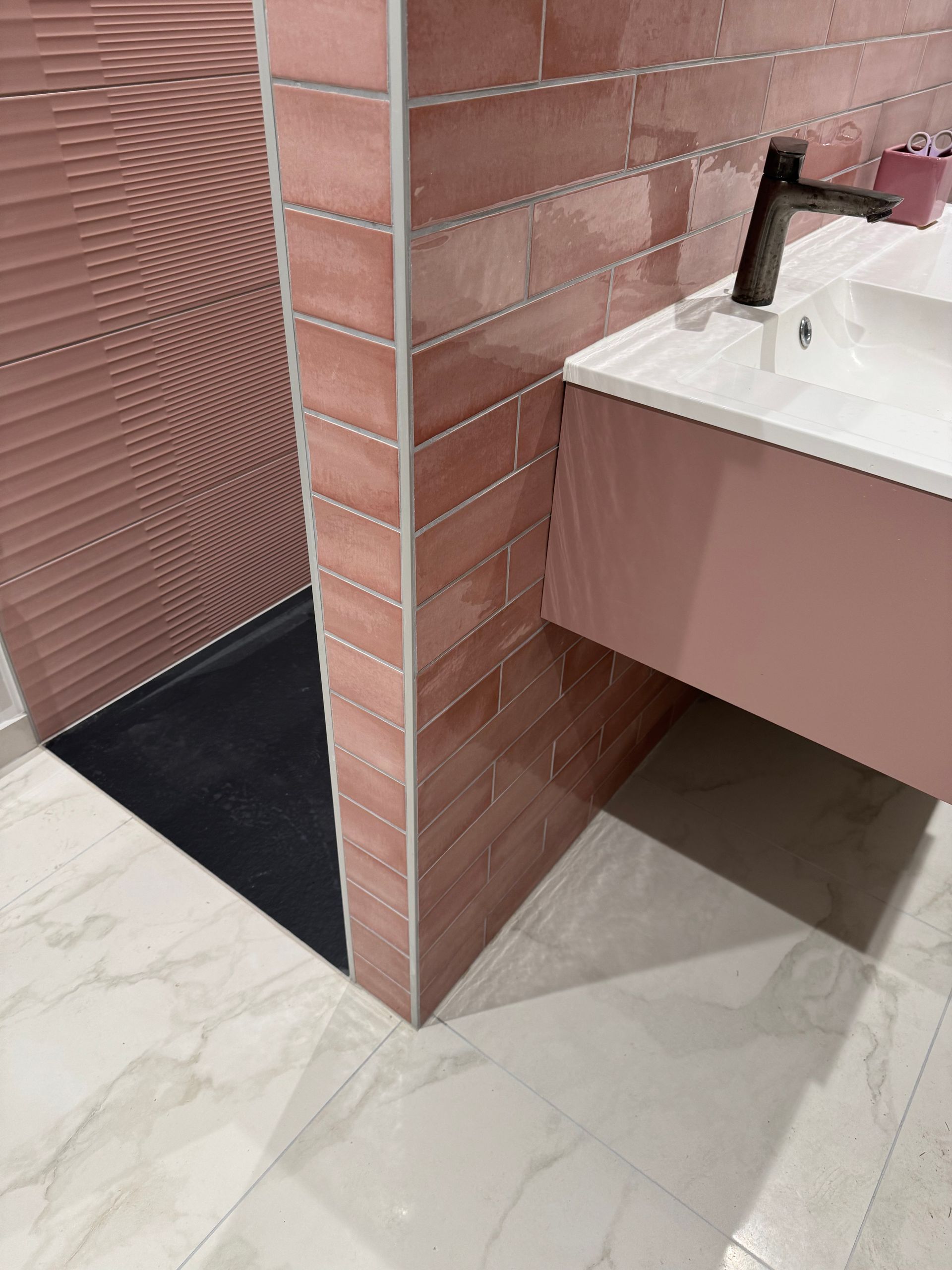 Rénovation de sol d'une salle d'eau