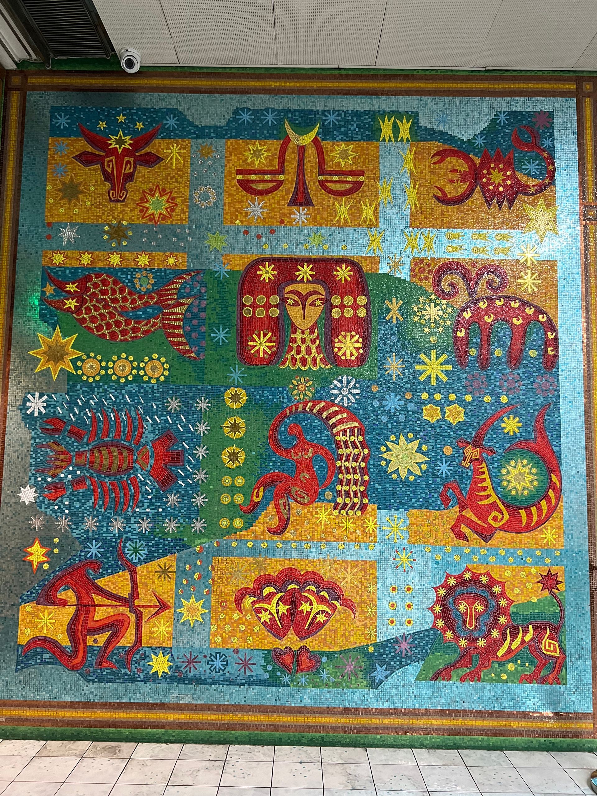 Panneau décoratif en mosaique