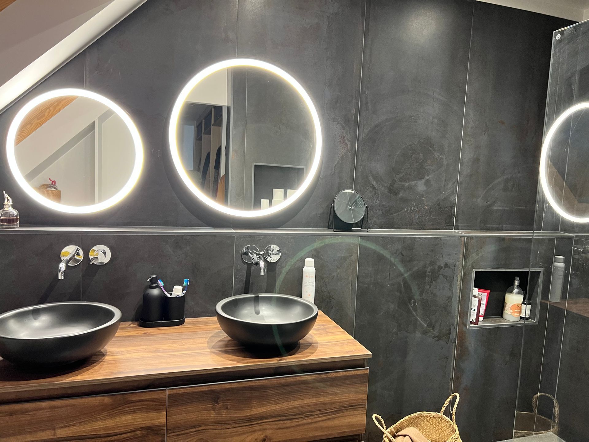 Aménagement  globale d'une salle de bains, L'Etang La Ville