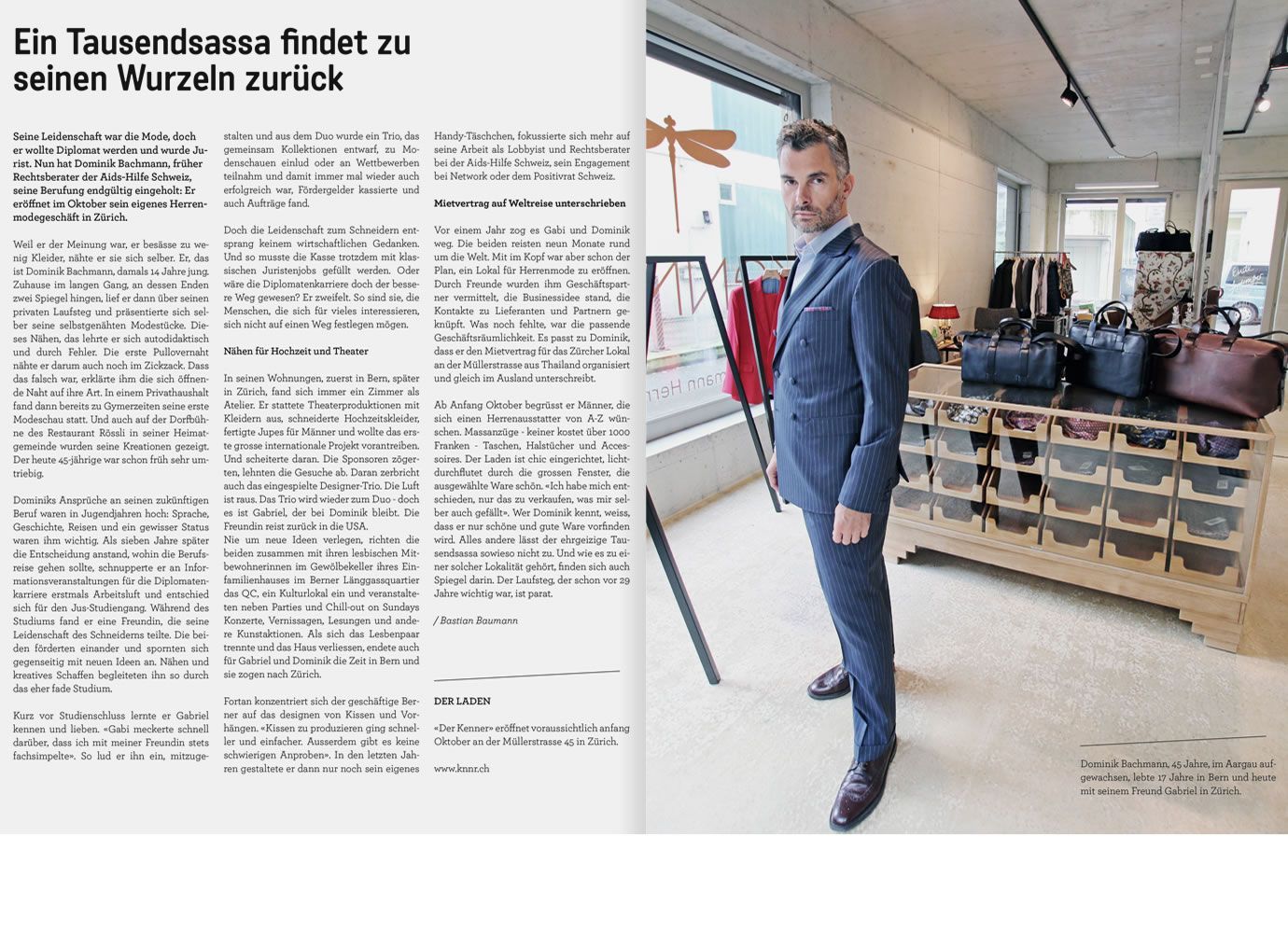 Dominik Bachmann Herrenausstatter