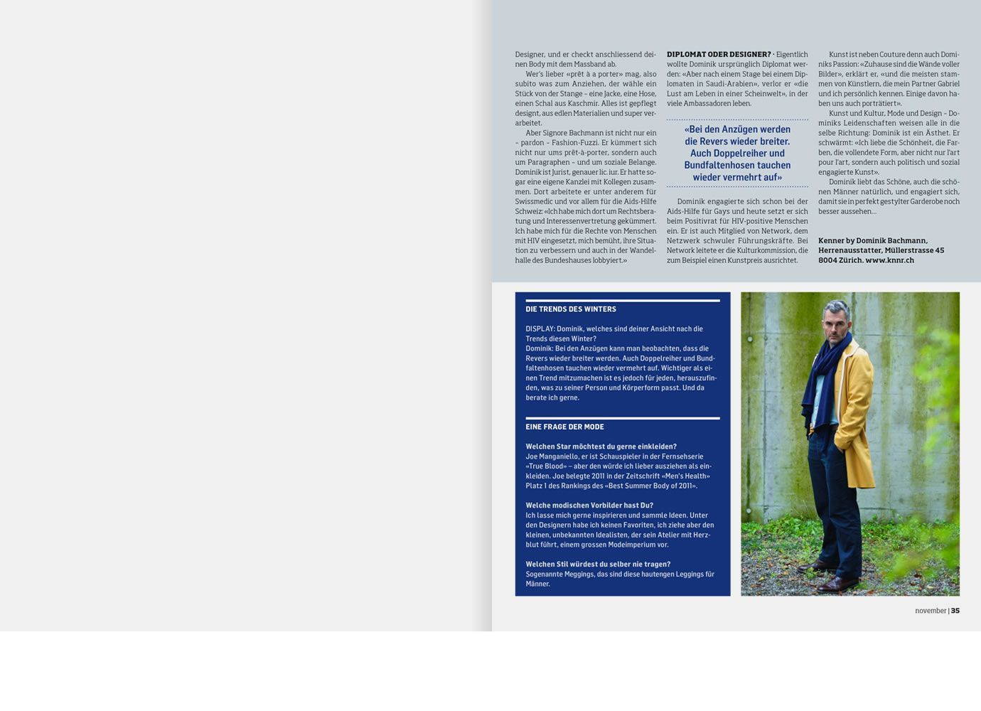Dominik Bachmann Herrenausstatter