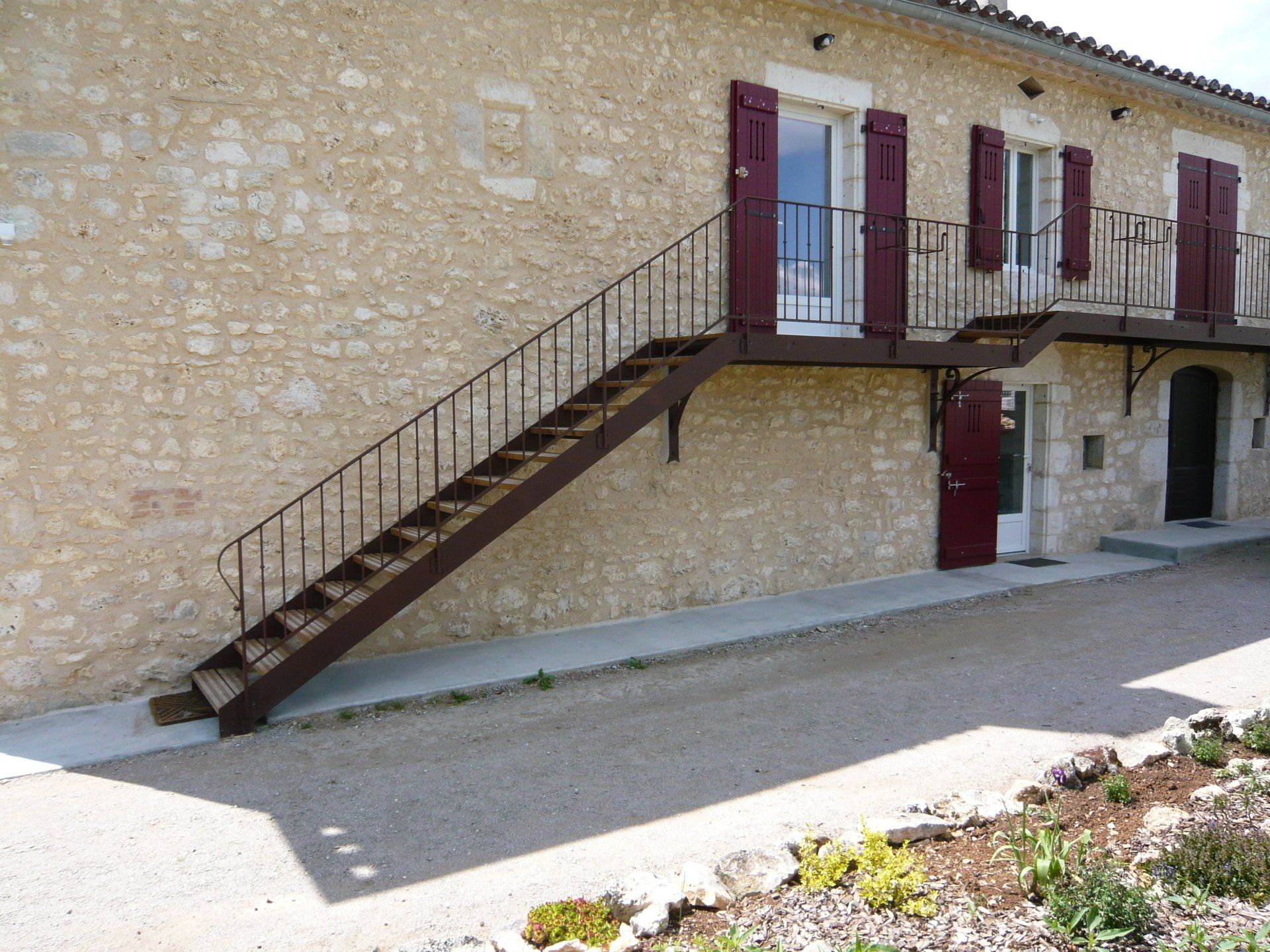 Escalier extérieur