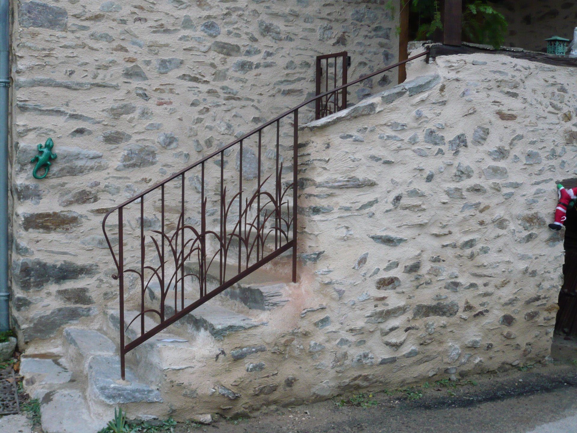 Escalier pierre