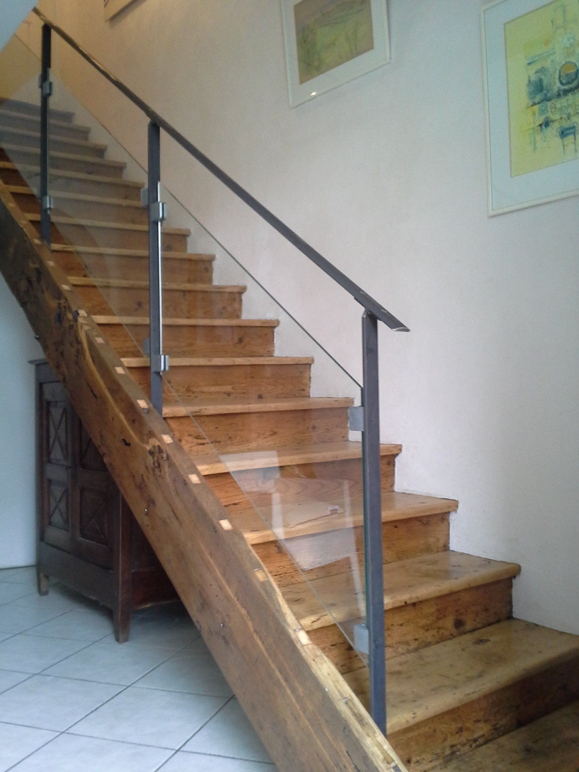 Escalier droit
