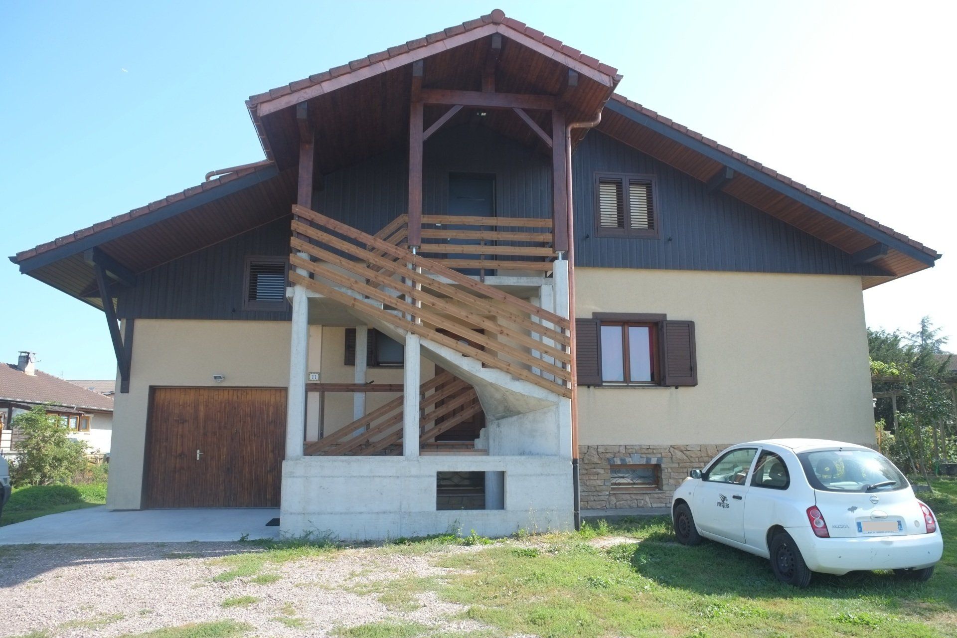 Installation de bardage