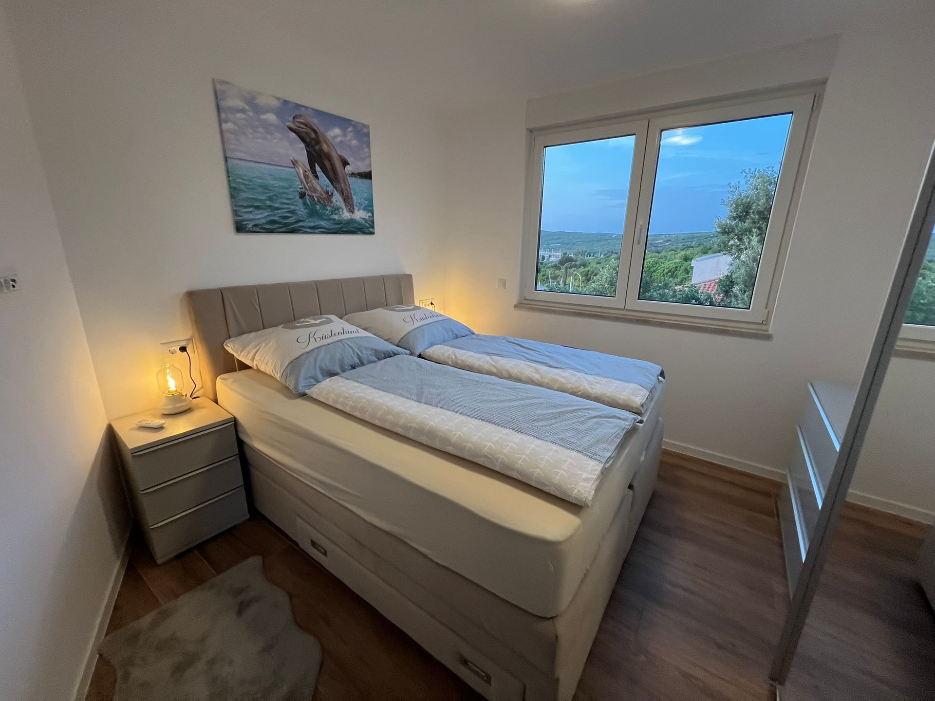 Ground floor 2nd bedroom with double beds