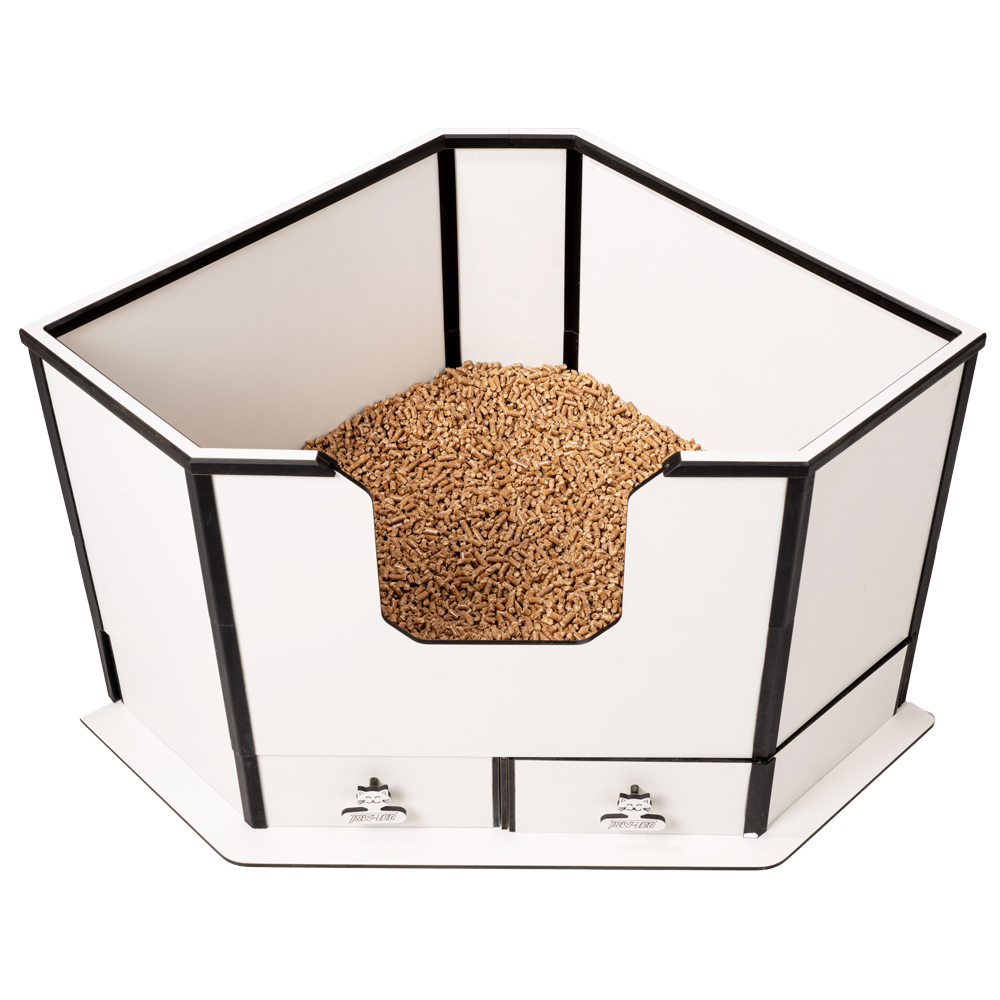 Haustiermöbel aus nachhaltigen Materialien - Eckausführung