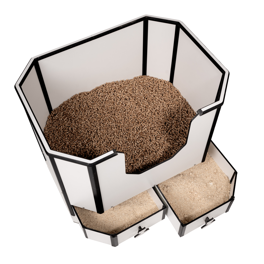 Haustiermöbel aus nachhaltigen Materialien - Rechteck Ausführung