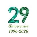 Un número rojo 25 con un círculo alrededor sobre un fondo blanco.
