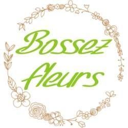 Logo fleuriste Bossez fleurs