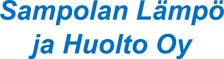 Logo “Sampolan Lämpö ja Huolto Oy”