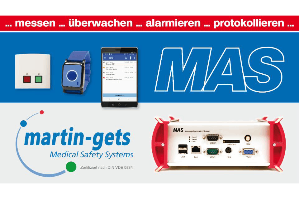 Poster vom MAS-Alarmsystem