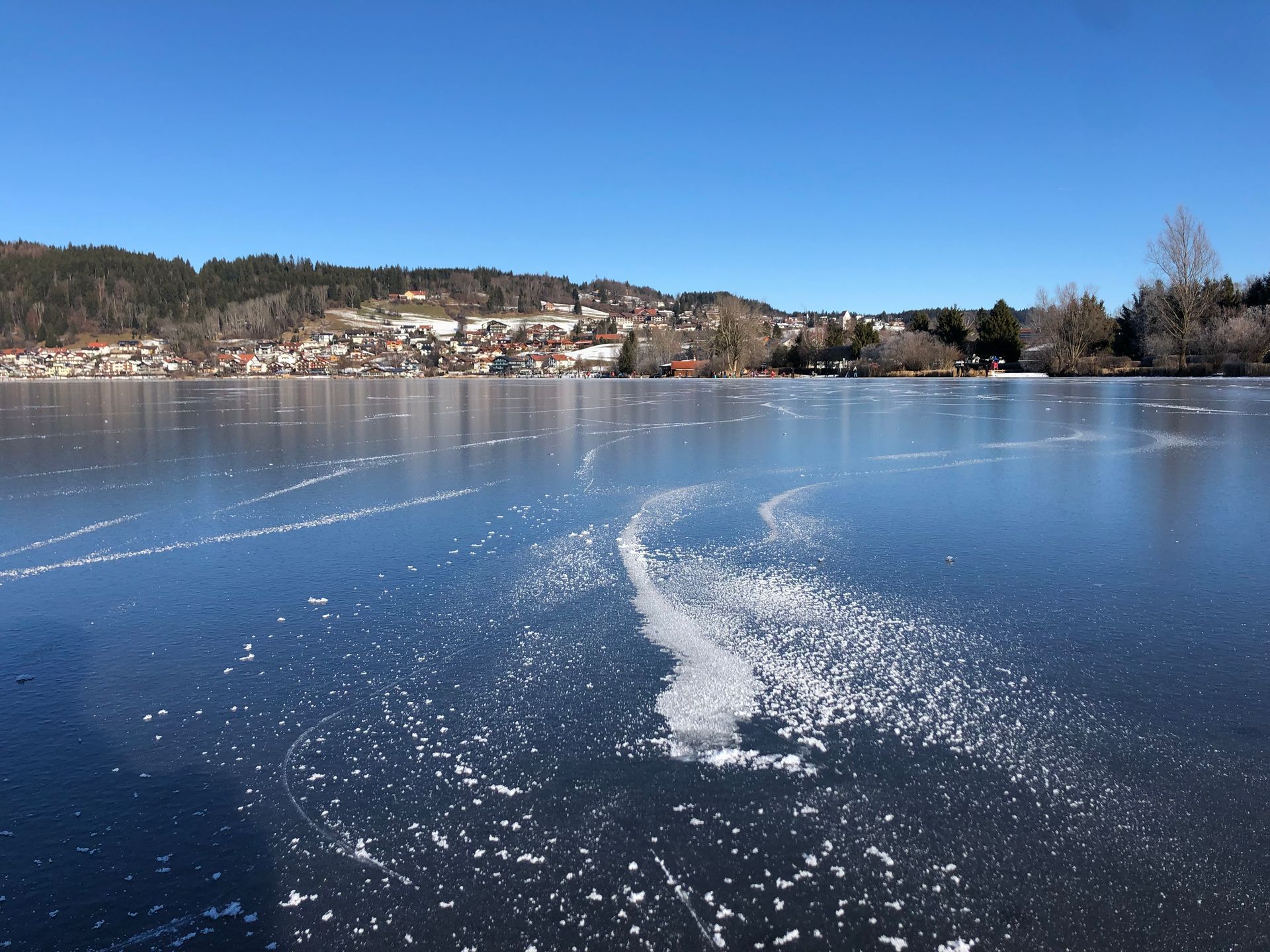 Hopfensee im Winter