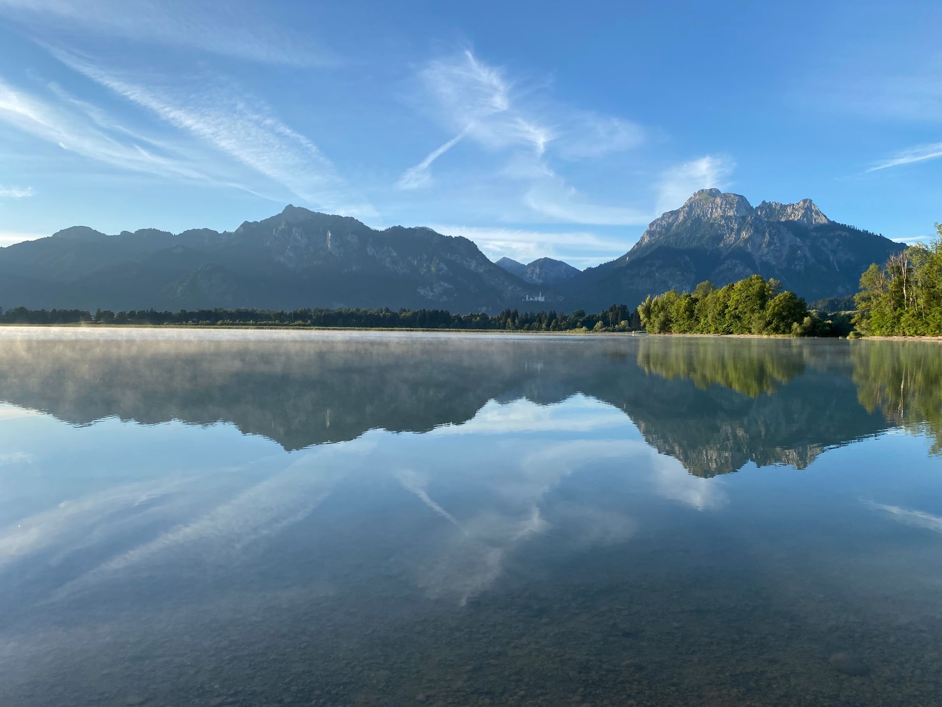 Forggensee am Festspielhaus