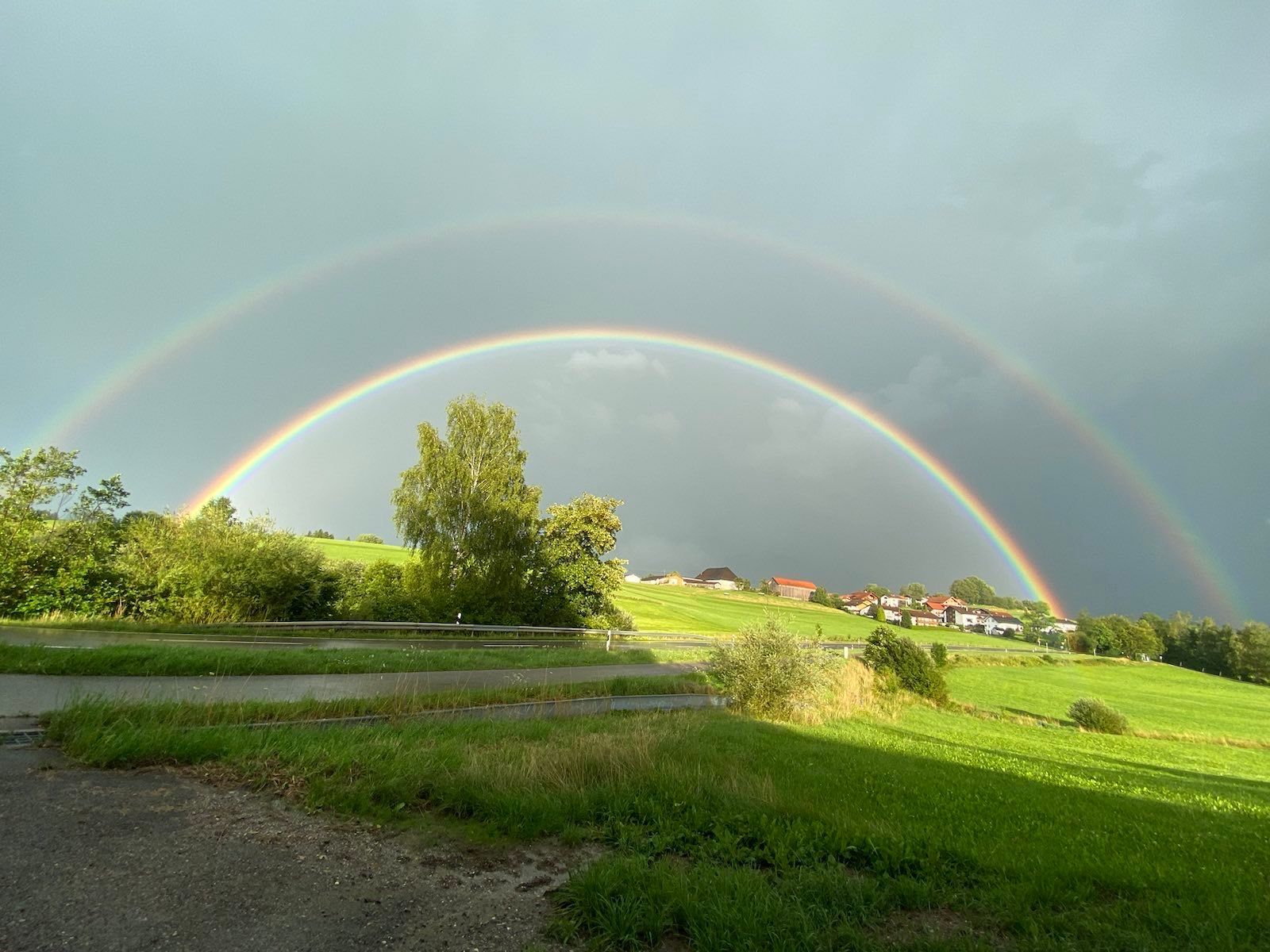 so schön kann ein Sommerregen sein