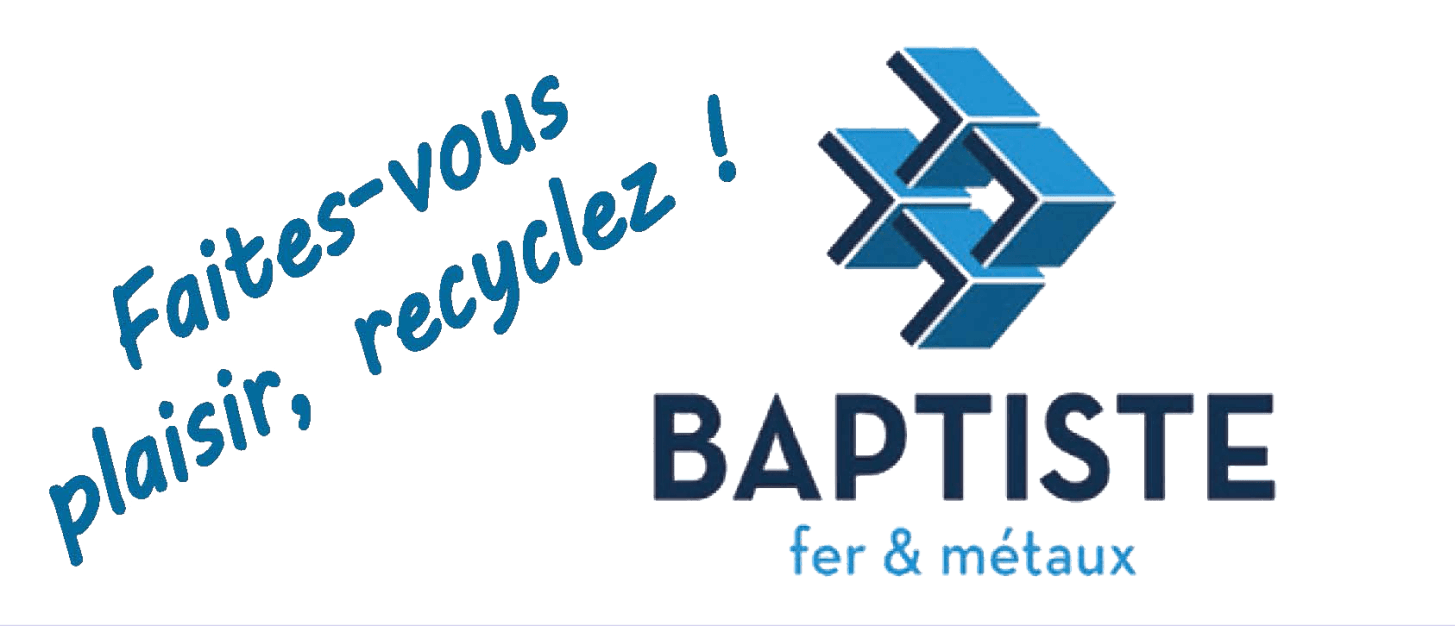 Slogan et logo de Baptiste Fer & Métaux