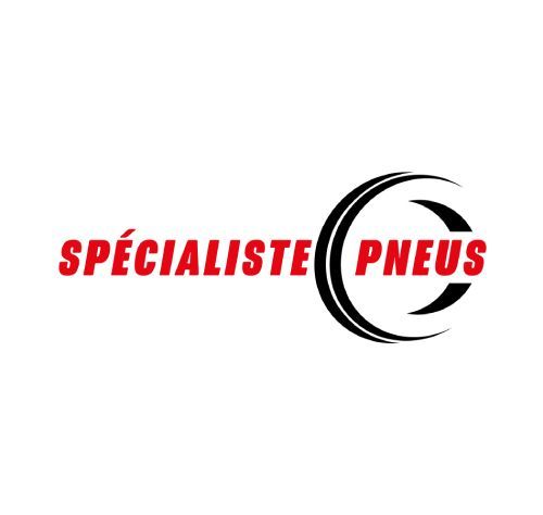 C'est un logo pour une entreprise appelée spécialiste pneus.