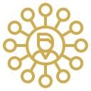 Pictogramme de talents marketing divers