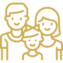 Pictogramme de famille.