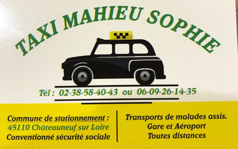 Logo Taxi Mahieu Sophie