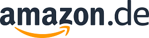 Das Logo von amazon.de ist ein schwarz-oranges Logo mit einem orangefarbenen Pfeil.