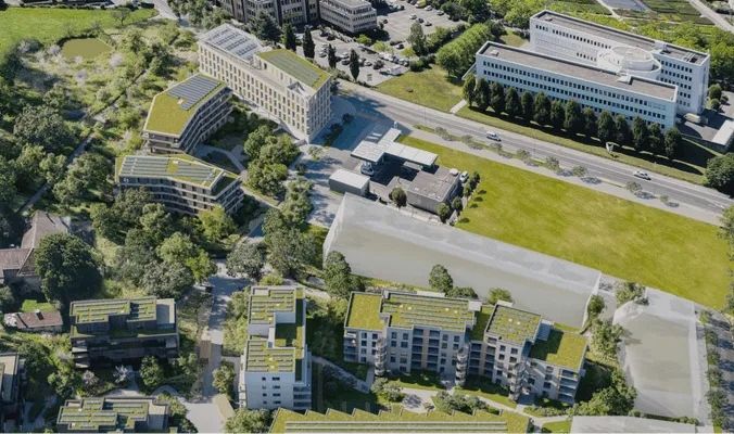 Arbora à Crissier (Vaud), sondes en double-U 40 PN16 et PN20