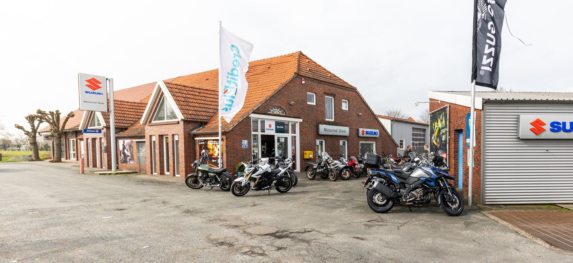 Motorrad-Diele