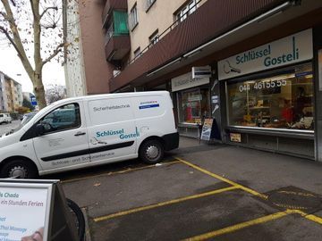 Parkplatz - Schlüssel Gosteli
